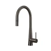 Oliveri Essente 316 Sink Mixer Gooseneck with Pull Out Lead Free Gunmetal SS31625-GM