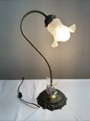VINTAGE CORONET PORTABLE DESK LAMP #4045 ELECTRIC CORDED 20" TALL NEW OPEN BOX