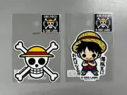 ONE PIECE x B-SIDE LABEL - Monkey D. Luffy + Straw Hat X - Decal Stickers WP