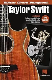 Hal Leonard 3rd Edition Taylor Swift Guitar Chord Songbook