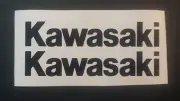 Kawasaki Tank sticker pair 193mm X 35mm