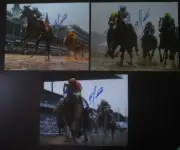 Justify signed photograph (3 items autographed) Mike Smith TC Races !