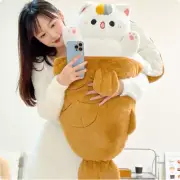 Kawaii Taiyaki Cat Plush Toys Soft Animal Plushie Pillow Cushion Lovely