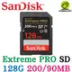 SanDisk Extreme PRO SDXC SD 128G 128GB U3 V30 4K 200MB 高速記憶卡