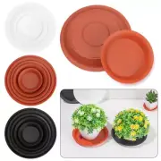 Flower Pot Durable Plastic Tray Saucers Drip Trays Indoor Outdoor Plant Saucer