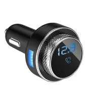 Wireless Bluetooth 5.0 Car FM Transmitter MP3 Player Radio USB Charger Adapter a