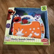 Sesame Street Elmo's World WACKY SOUNDS STENCILS - Fisher Price New