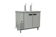 Polar G-Series Direct Draw Beer Dispenser (2 Keg 2 Tap) Stainless Steel - Commercial Beer Keg Dispensers (GE633-A) - GE633-A