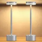 Cordless Table Lamp, Portable Rechargeable Bedside Lamp, Touch Stepless Dimma...