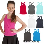 AUGUST - Kids T-back Singlet 100% Cotton