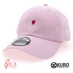 KURO-SHOP設計款 I LOVE MOM 老帽 棒球帽 布帽(可客製化電繡)