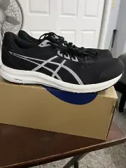 Asics Gel Contend 8 Amplifoam Black Running Shoes Men’s Size 12 1011B492-002 NIB