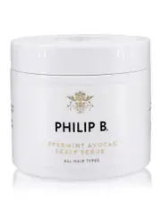 Philip B Peppermint Avocado Scalp Scrub 8 oz.