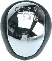 Newtown2700-parts Gear Knob Compatible/Replacement Part for Hyundai Elantra I30 FD GD IX35 Tucson Kia Optima Soul 6-Speed Chrome Look
