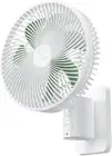 8 Inch Oscillating Wall Mounted Fan with Remote Control,Timer and 4 Speeds Setti