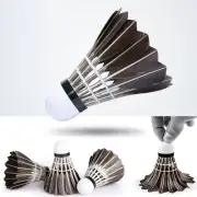 Sport Training Professional Black Goose Feather Durable Badminton Shuttlecock