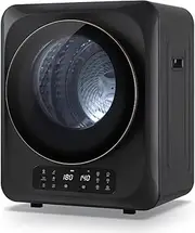 Portable Condenser Tumble Dryer, 850W Compact Electric Clothes Dryer, Small Counter Top or Wall Mounted 4kg Load Capacity, Freestanding Table top Dryer for Home, Dorm, Apartment