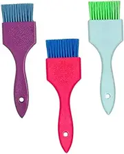 EPIGEIST 3pcs Hair Dye Brush Hair Dye Applicator Flexible Bristles for Even Application for Salon Includes