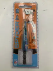 NEW Spyder Mach-Blue Armor Plated 1/4-in 6 Steps Drill Bit 19020 3/16"-1/2"