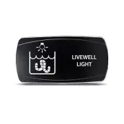 CH4X4 Marine Rocker Switch Livewell Lights Symbol 2
