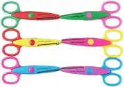 6 PCS Decorative Edge Craft Scissors Set Zig Zag Pattern Scissors for Crafting