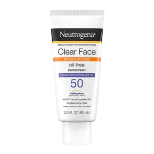 預購 美國代購🇺🇸Neutrogena 露得清 無油 無香精 臉部防曬 SPF50