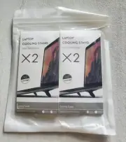 LAPTOP COOLING FAN 2 SETS MULTIFUNCTIONAL VENTILATED Notebook Pad 2 Packs