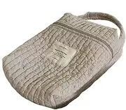 Diaper Bag Organizer,Nursery Cotton Diaper Caddy Quilted Diaper Bag - Soft Multi-Purpose Diaper Organizer Portable Diaper Stacker for Pacifiers