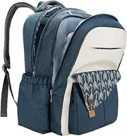Diaper Bags with Large Backpack, Diaper Backpack for Mom - Diaper Bag Waterproof Backpack Double Layer | Multi-Function Large Capacity Stroller Package with Ric Port