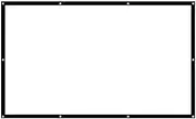 Screen Portable Foldable Projector Screen 16:9 Polyester Suitable for Home Theaters Gatherings Offices HD Projection Screen Projection Screens(100 inch Screen)
