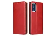 For Samsung Galaxy S20 FE (Fan Edition) Case Leather Flip Wallet Cover Red