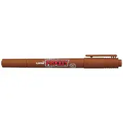 Uni-ball Prockey Dual Permanent Marker Fine Brown