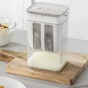 Greek Yogurt Strainer 1100ML Fine Mesh Yogurt Filter with Clear Lid~
