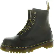 Dr. Martens Womens CRAZY HORSE Brown Combat & Lace-Up Boots 8 Medium (B,M) 8138