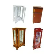 1/12 Scale Micro Landscape Ornaments Cabinet for Boys Girls Kids 4 5 6 Gifts
