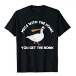 MESS WITH THE HONK YOU GET THE BONK FUNNY GOOSE DUCK PREMIUM