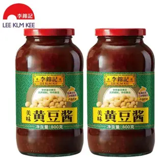 百寶店 李錦記美味黃豆醬800g 大瓶拌面醬 爆炒菜蘸醬 拌面大豆瓣醬料 美味醬料