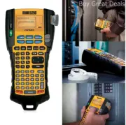 DYMO RhinoPRO 5200 LABEL PRINTER, Industrial Thermal LABEL MAKER, Yellow Black