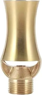 Water Fountain Nozzle Spray, Fountain Nozzle Sprinklers, Brass Ice Tower Cascade Cedar Spray Head Suitable for Swimming Pool