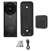 Rechargeable Wireless Doorbell Camera w/Chime HD Video Night Vision for ULooka