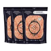 12x 1Kg Coarse Himalayan Pink Rock Salt - Bath Cooking Grinder Crystals Bulk