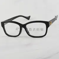 在飛比找蝦皮購物優惠-【LOOK路克眼鏡】Gucci 光學眼鏡 黑框  GG125