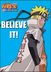 Naruto Believe It Corp Photo Magnet Ata-Boy 21567