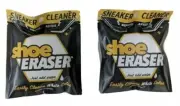 2 pack Sneaker Cleaner Shoe Eraser Sponge Easily Cleans White Sneakers & Soles