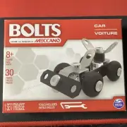 Bolts ~ "CAR" ~ Erector Building Kit By Meccano ~ Kids Educational Toy ~ New