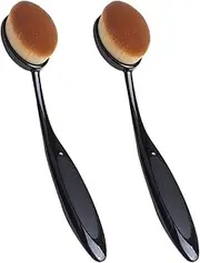 2 Pc Make Up Brush Type Makeup Brushes Cosmetics Face Kabuki Foundation Brushes Cosmetic Foundation Makeup Brush