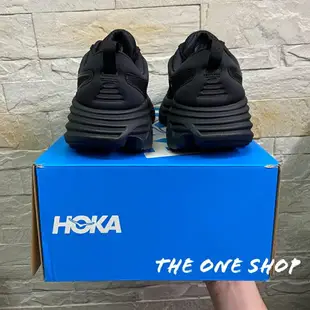 HOKA ONE ONE Bondi 8 Wide 寬楦 路跑鞋 黑色 全黑 經典款 慢跑鞋 HO1127953BBLC
