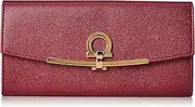 [Salvatore Ferragamo] Long Wallet 22D150CALF Gancini Women's Melagrana, MELAGRANA, Free Size