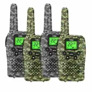 NEW TRX UHF CB Camo Handheld Radio 4 Pack By Anaconda + Free Post