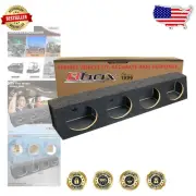 High-Grade 6x9 Quad Wedge Speaker Box - Perfect for Car and Home Audio Systems
